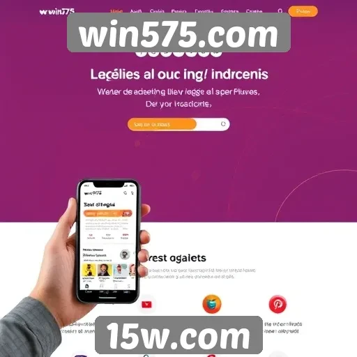 Acessibilidade do site win575.com em dispositivos móveis