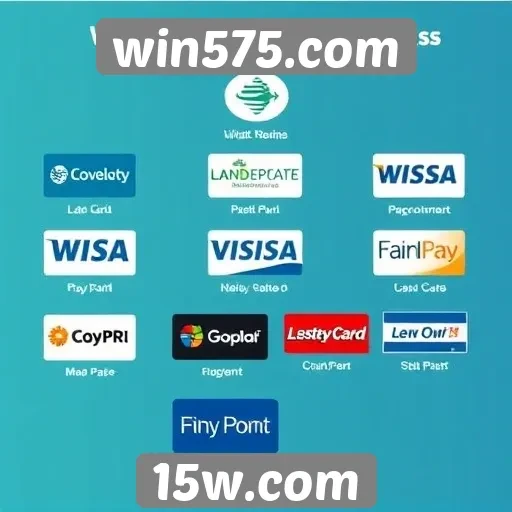Exploração da variedade de métodos de pagamento no win575.com