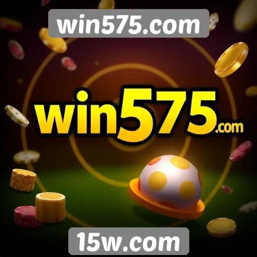 Análise de recursos do site win575.com