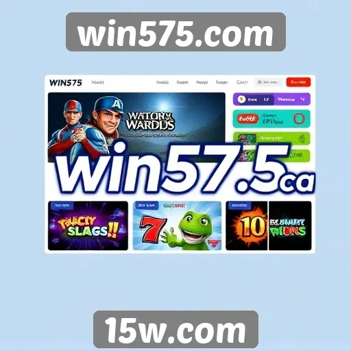 experiência de usuário no site win575.com