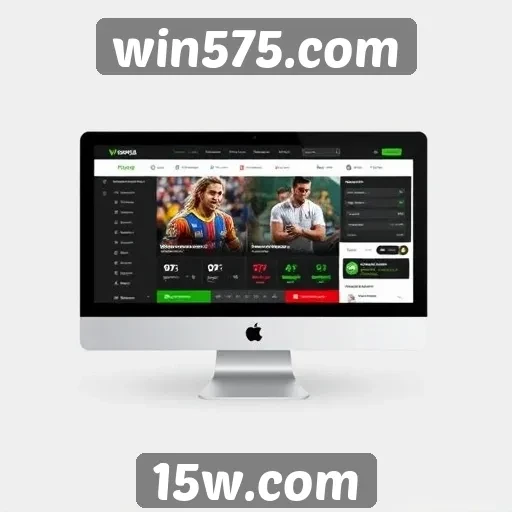 A interface do usuário do site win575.com avaliada